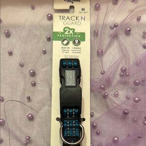 Blue and Black Collar